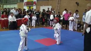 Harrison fighting koshiki in ISKA Australian Open 2009