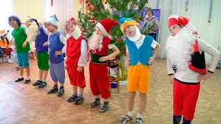 New Year's morning performance in the Garden 2016-2017 (video for development of children)