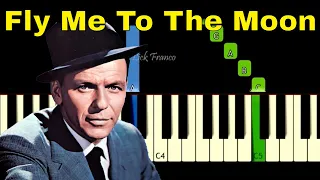 Fly Me To The Moon  EASY Piano Frank Sinatra