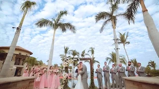 Destination wedding in Cabo San Lucas, Mexico | Kyle Rudolph & Jordan Nine