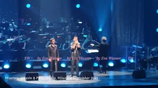 My video: 'Miserere',  Ignazio Boschetto & Piero Barone, Il Volo, TAM Milano, 6 September 2023