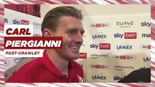 Carl Piergianni's reaction | Stevenage 3-1 Crawley Town