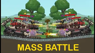 Battle of Tank Steel : PVP MASS TANKS BATTLE