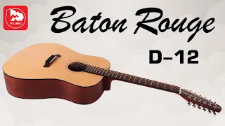 Baton Rouge L1LS/D-12 - недорогая акустическая гитара 12-струн