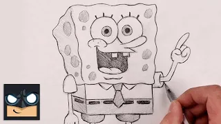 How To Draw Spongebob Squarepants | Beginner Sketch Tutorial