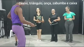 Baião de cinco: apresentação percussiva.