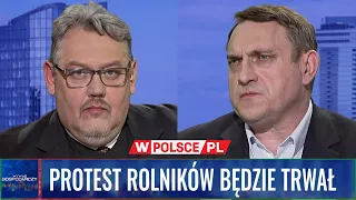 PROTEST ROLNIKÓW BĘDZIE TRWAŁ #WywiadGospodarczy (14.02.24)