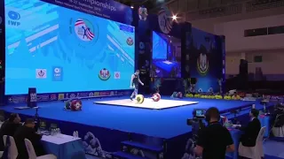 Pyrohov Kyryl UKR) Men 96 kg. World Weightlifting Championships 2019