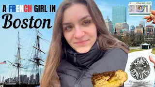 A French Girl in America: Boston Cream Donut, USS Constitution, Riding The T, Harvard Tour & RAIN!