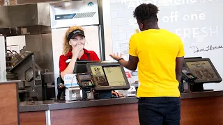 RAPPING MY ORDER AT FAST FOOD RESTAURANTS!!