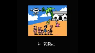 Dendy (Famicom,Nintendo,Nes) 8-bit The Flintstones The Rescue Of Dino and Hoppy Battle with Bosses