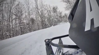 MN Snowmobile Trail Ride with Insta360