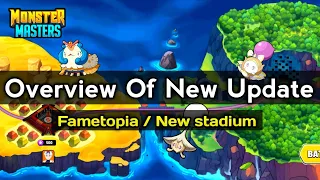 New Update FAMETOPIA new STADIUMS | Monster Masters