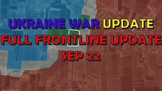 Ukraine War Update (20230922): Full Frontline Update