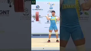 || Zulfiya Chinshanlo ||        | Kajakistan Waight Lifter | #Gold medalist 2014 World Championship#