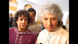 Shivkumar Sharma with Zakir Hussain on democracy and freedom of speech in India: Musician-speak