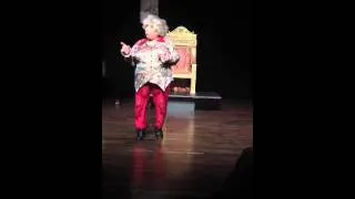 Miriam Margolyes in her Dickens' Women tour