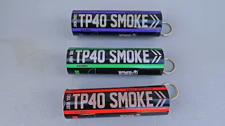 TP40 Top Pull Smoke Grenade