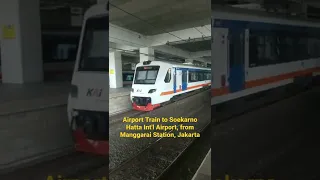 Airport Train From and To Soekarno Hatta Int'l Airport, Jakarta