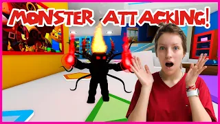 Monster Attacking Daycare Children