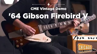 1964 Gibson Firebird V Sunburst | CME Vintage Demo | Joel Bauman