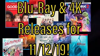 New Blu-Ray & 4K Releases for 11/11/19!