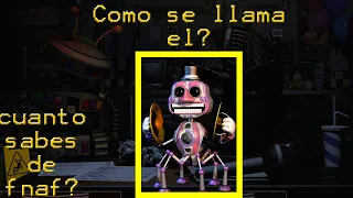 ¿CUANTO SABES DE FNAF? test de fnaf