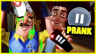 PAUSE CHALLENGE Prank - Hello Neighbor Mod