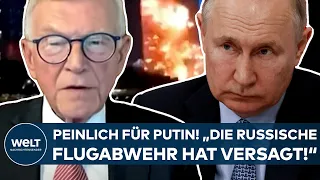 UKRAINE-KRIEG: Peinlich für Putin! "Die russische Flugabwehr hat versagt!" Ex-General mit Klartext