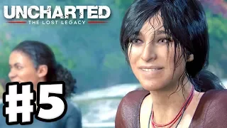 Uncharted: The Lost Legacy - Gameplay Walkthrough Part 5 - Chapter 5: The Great Battle (PS4 Pro)