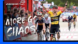 A Great Day for Jumbo-Visma! | Roglic Wins Stage 8 as Kuss Takes La Vuelta Race Lead | Eurosport