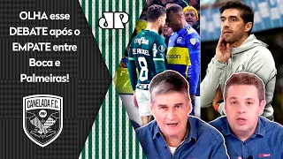 "ISSO ATORMENTA o Palmeiras contra o Boca Juniors! E EU NÃO ENTENDO por que..." OLHA ESSE DEBATE!