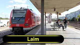 S-Bahn Station Laim - Munich 🇩🇪 - Walkthrough 🚶