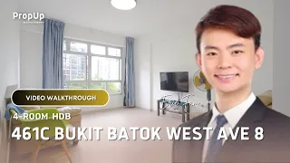 461C Bukit Batok West Ave 8 Spacious 4-Room Flat