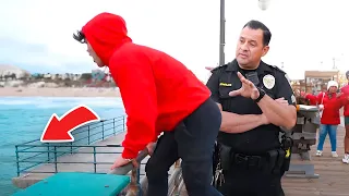 Jack Doherty Jumps Off The Pier!