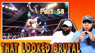 INTHECLUTCH REACTS TO OH MY GOD WRESTLING HIGHLIGHTS PART 58