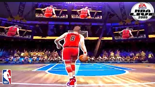 NBA Live 2005 Dunk Contest with 2020-21 Players