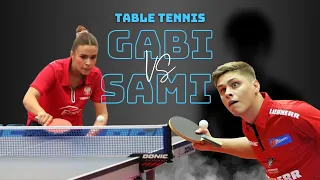 Inside Look: Samuel Kulczycki & Gabiela Dyszkiewicz in Action | table tennis training