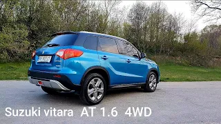 Обзор Suzuki Vitara 1.6 AT GLX ALL GRIP (4WD)2016 год #обзор#отзыв#ттх#машина#кроссовер