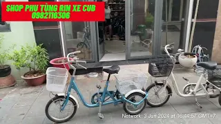 xe đạp 3 ba bánh cho người già người khuyết tật