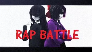 【MMD||Creepypasta】 Epic Rap Battles of Creppypasta: Nina vs. Jane