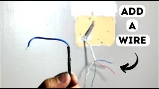 The Easiest Way To Add A Wire  | Google Nest / Ecobee Smart Thermostat C Wire