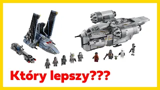 Prom Parszywej Zgraji kontra Brzeszczot Razor Crest z Lego Star Wars  👉 Zapytaj Nerda 1