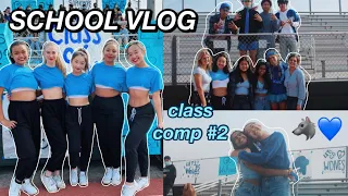 SCHOOL VLOG | class comp #2! *sophomore year* Nicole Laeno