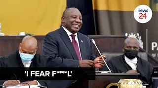 WATCH | 'I fear f****l' – Ramaphosa tells Malema why he did not act against police minister