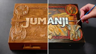 Repainting a Toy Jumanji Board - Timelapse