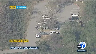 2 children, ages 4 and 2, rescued after being swept away in creek in San Bernardino County