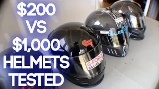 $200 vs $1,000 Helmet Comparison! (Bell GP3 vs G-Force Revo vs G-Force CF3 vs RCI vs Pyrotect)