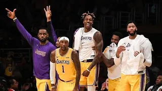 FUNNY LAKERS BENCH REACTION MOMENTS 2020 (PART 1)