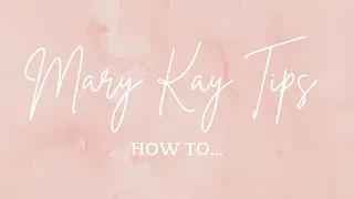 HOW TO start & finish a CDS ORDER MARY KAY Intouch